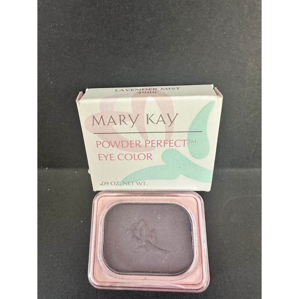 NOS VTG Mary Kay Powder Perfect Eye Color Lavender Mist 4988 .09 oz